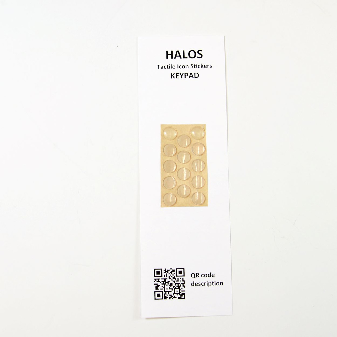 HALOS Numeric Keypad Stickers