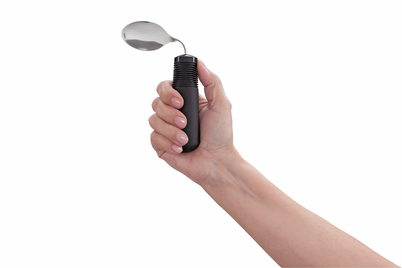 Image: big grip utensil, bent spoon
