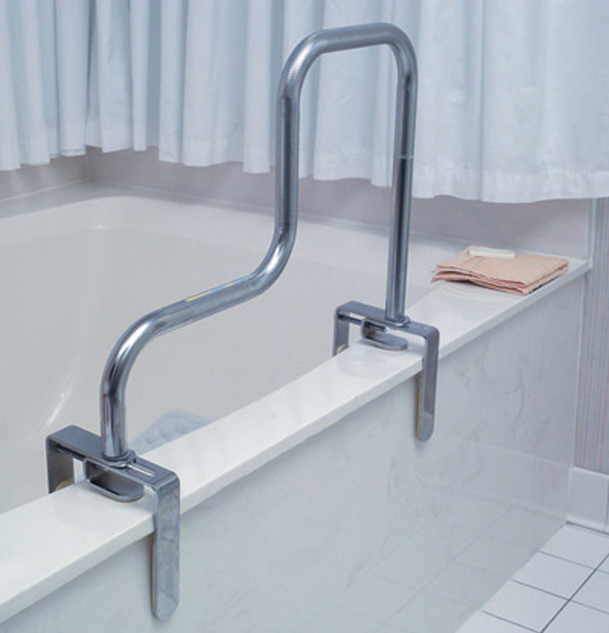 Sloping Safety Tub Bar, Bathroom Safety