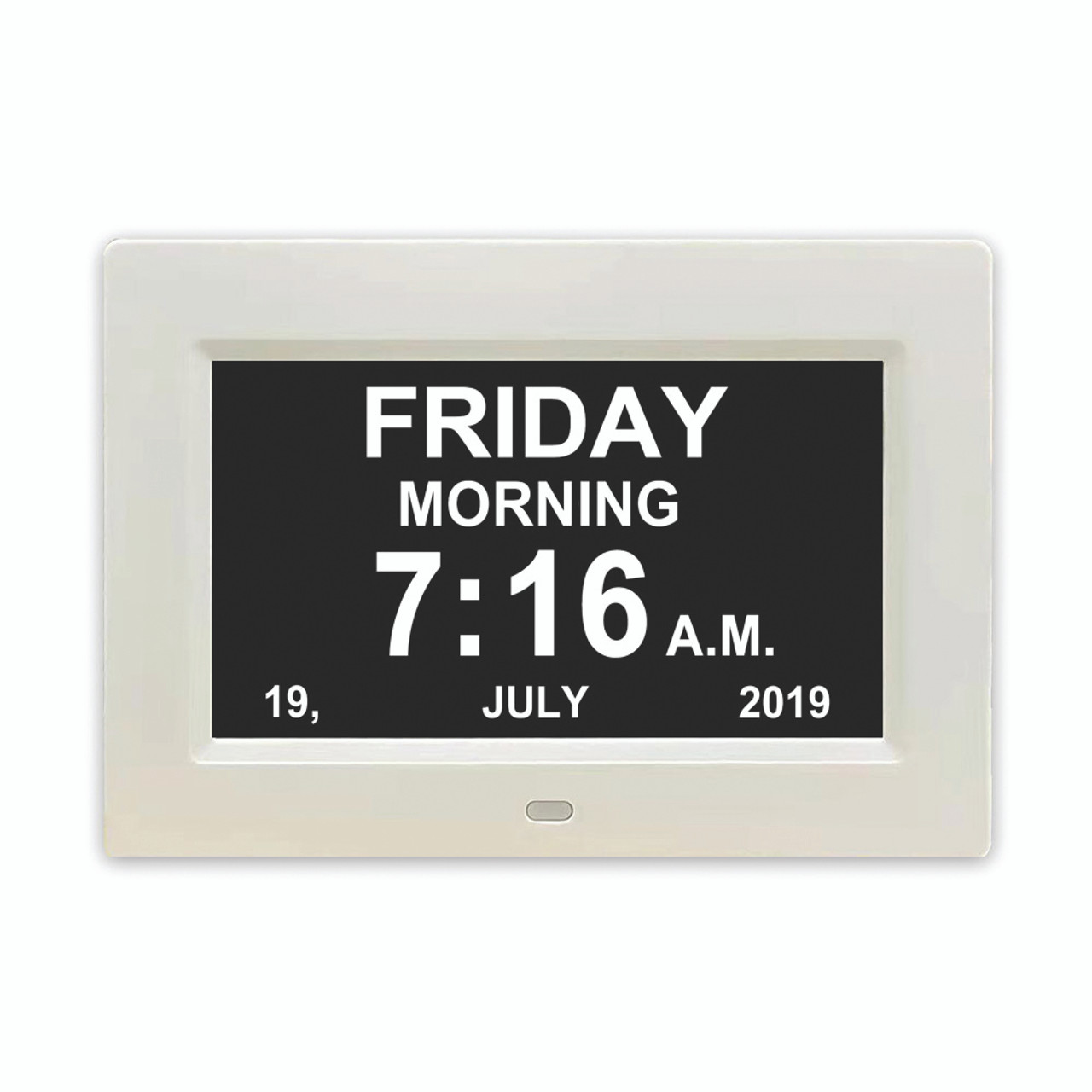 7" Clock and Calendar