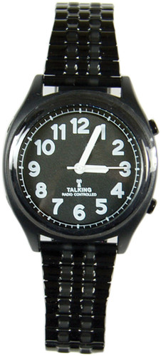 Talking Atomic Watch - Black Face