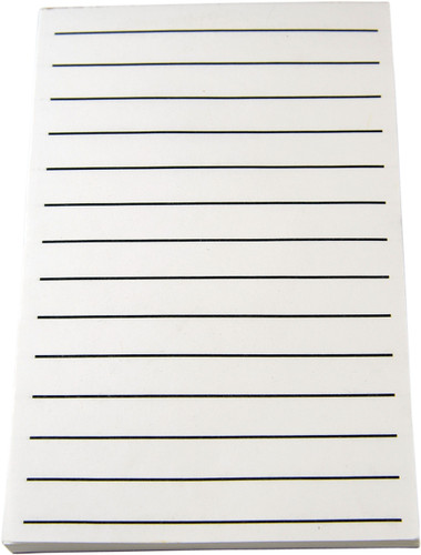 Bold Line Note Pad 5.5" X 8.5",  9/16" spacing