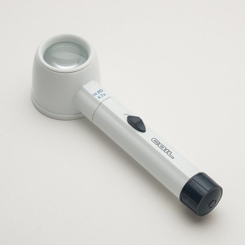 Coil 4.7X/14.8D Raylite Xenon Battery Stand Magnifier