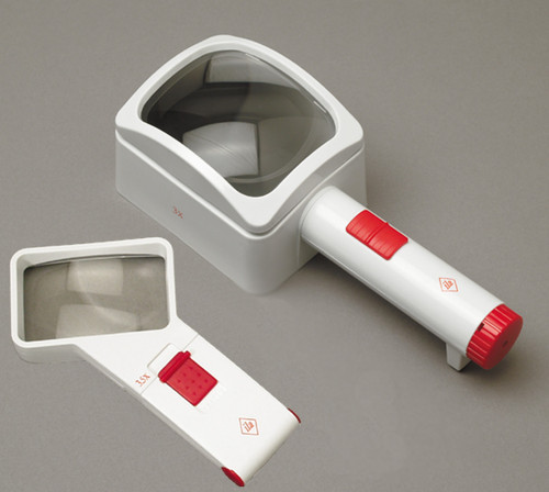 3X ila Stand & 3.5X Hand Held LED Magnifiers