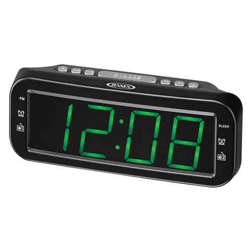 Electric Clock Radio with 1.8" Display