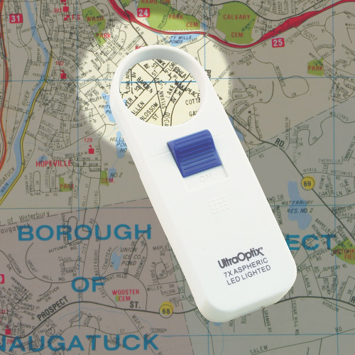 Image: 7X LED magnifier, white