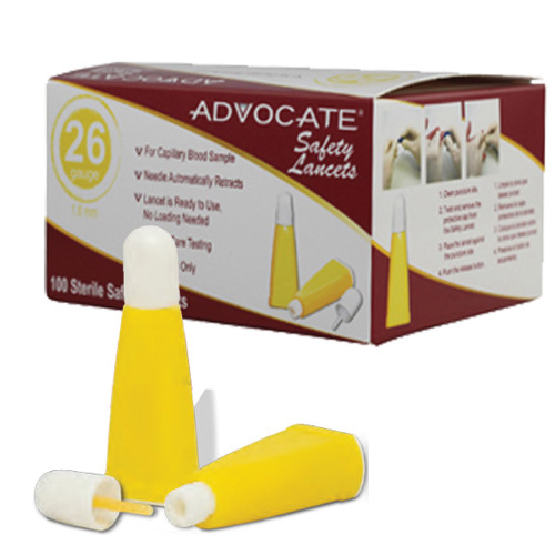 image: box of safety lancets for diabetics