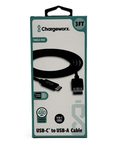 Image: 3 foot USB C cable in packageRab