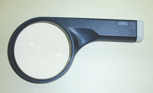 3X/8D Coil Hand Held Magnifier