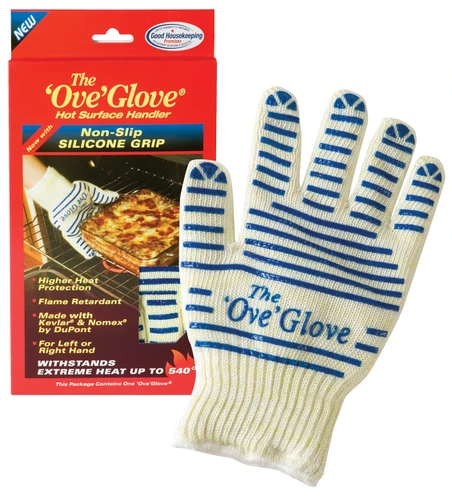 The Ove Glove heat resistant oven glove