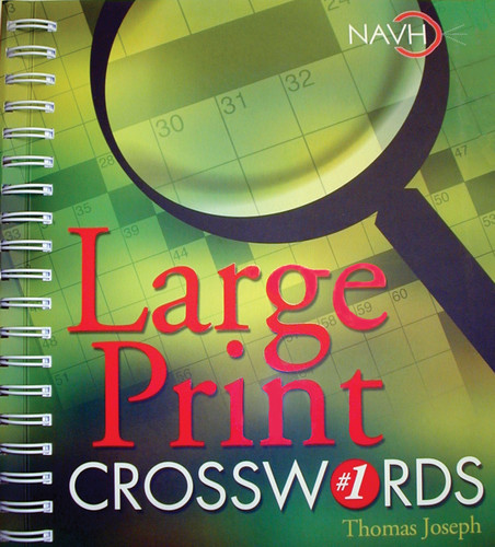 Large Print Crossword Puzzle Books