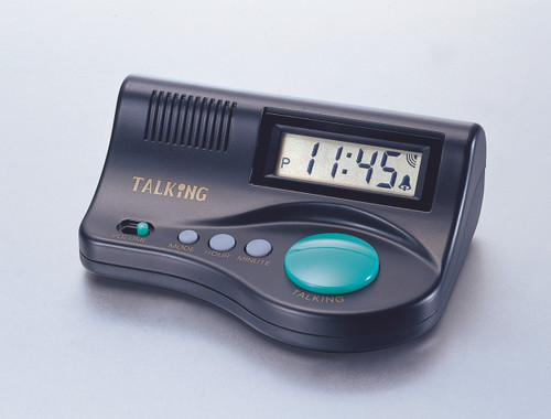 Male Voice Talking Clock with Musical Alarm