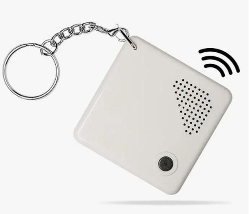 Image: spanish talking time on keychain