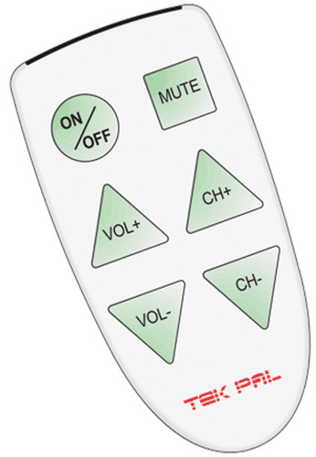 Image: Tek Pal simple Television remote