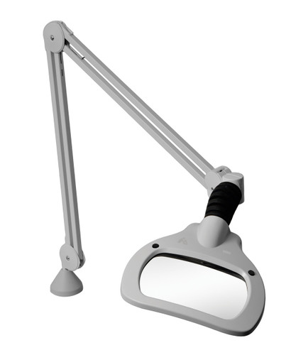 Luxo 5D Wave+LED Magnifier 45" Arm with Clamp