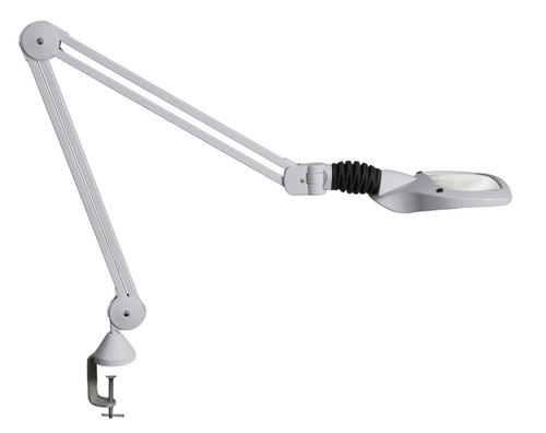 Luxo 3.5D Wave+LED Magnifier with 45" Arm/Clamp