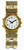 Ladies Talking Watch w/ Gold Tone Case Beaded Band, 1 Button