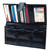 Black Leather Organizer Wallet