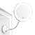 Image: 5X magnifying mirror, suctioned on a wall