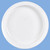 Image: freedom no spill scoop plate, top with blue background