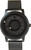Magnetic Tactile Watch with a Black Metal Face and a Steel Mesh Band