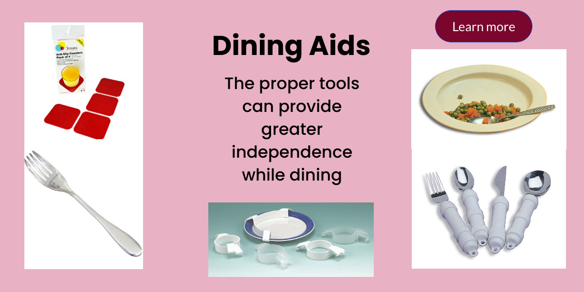 Banner: Tools for easier eating and dining