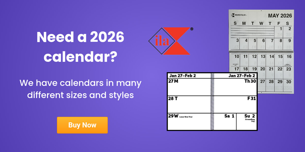 banner: 2026 calendars