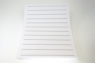 Bold Line Letter-Writing-Paper: 0.5625 Inch Line Spacing