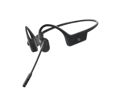 Aftershokz OpenComm Headphones with Boom Mic