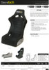 Racetech RT1000 Racing Seat