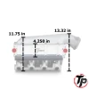 Tick 1900HP Air-to-Water Intercooler for Holley Ram Intakes