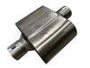 Speed Engineering 2.5" Inlet/2.5" Outlet "Race Series" Muffler (Center Inlet, Center Outlet)