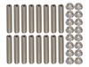 FORD 351C 351M 400M VALVE COVER STUD KIT BOLTS STAINLESS STEEL BOSS 302 351