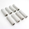Michigan Motorsports Silver 4" Spark Plug Wire Protector Sleeves - Set of 8
