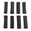 Michigan Motorsports Black 4" Spark Plug Wire Protector Sleeves - Set of 8