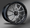 Exile-S (no rim accents) Eclipse Finish- Street Fighter Wheels