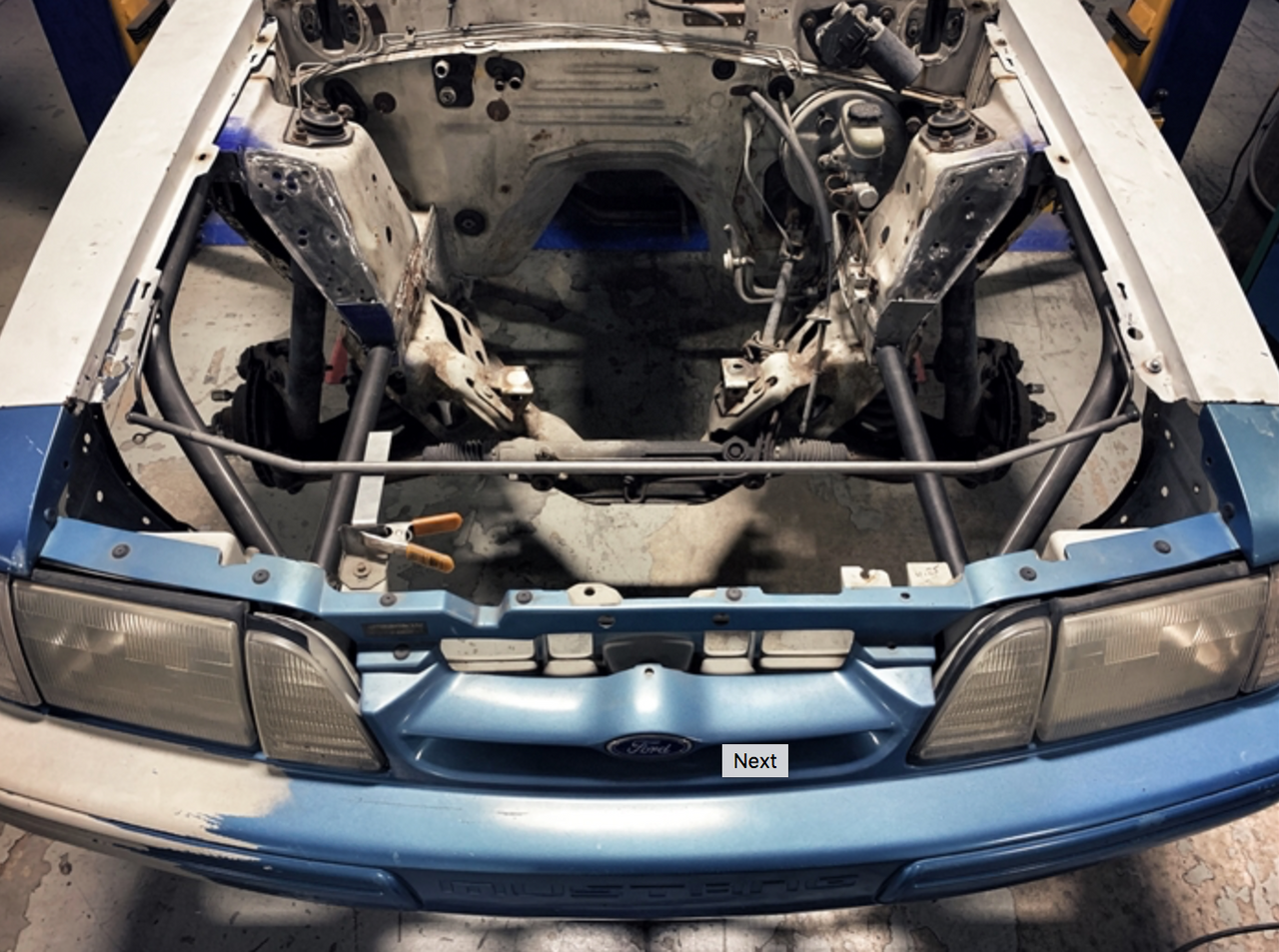 Team Z Foxbody Mustang 7993 Tubular Front End Kit