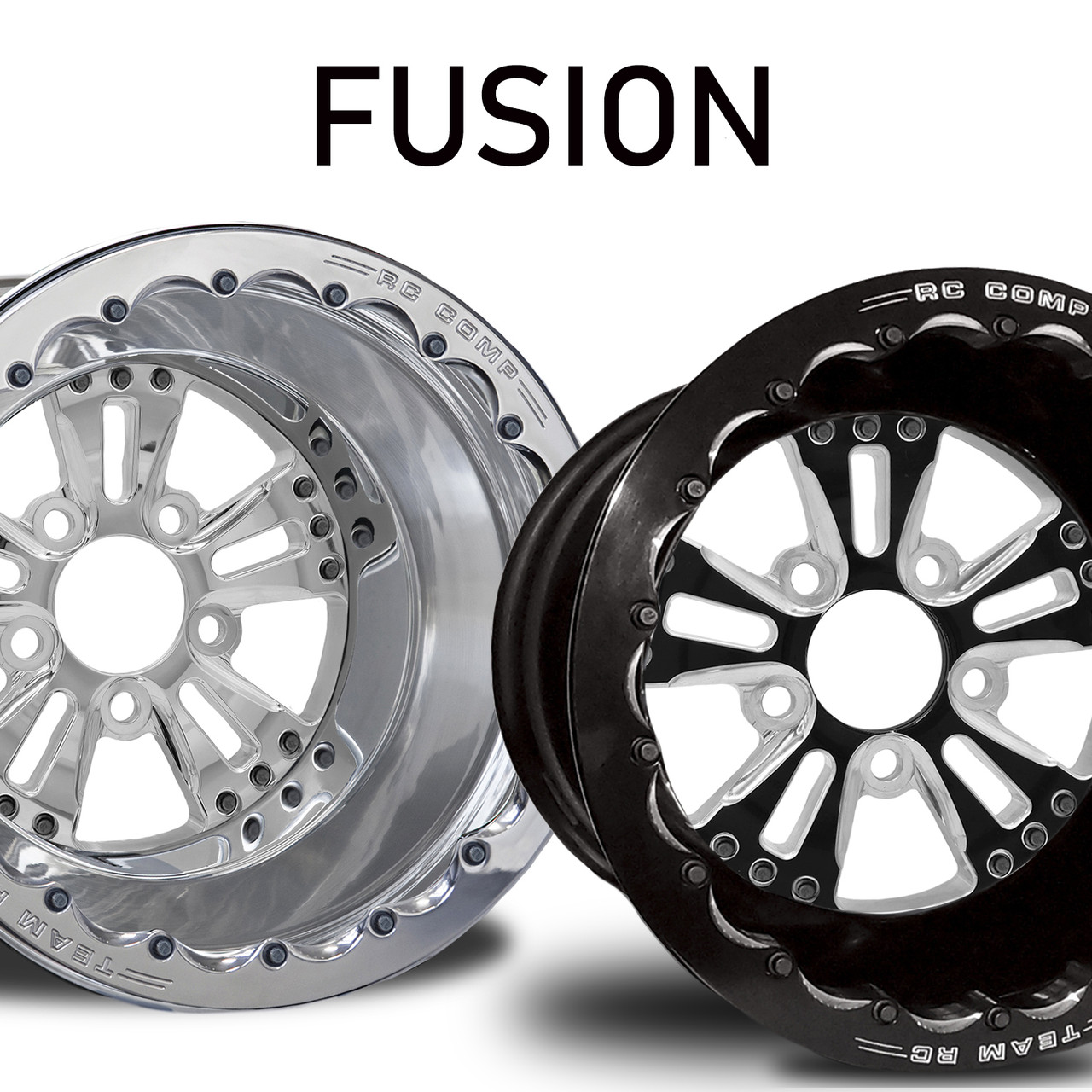 RC Components Fusion Heathen Beadlock Rear Wheel