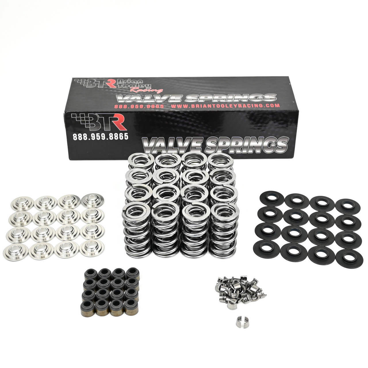 BTR .660" Dual Spring Kit with Titanium Retainers Gen3/4 LS 4.8 5.3 5.7 6.0 6.2 LS1 LS2 LS3 LS4 LS6 L76 L92 L99 LQ4 LQ9 L33 LSA Brian Tooley