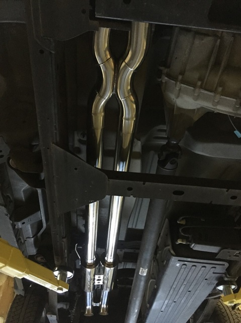 Speed Engineering Silverado & Sierra True Dual Exhaust System 2007-2019 (Crew & Extra Cab) "Axle Exit"