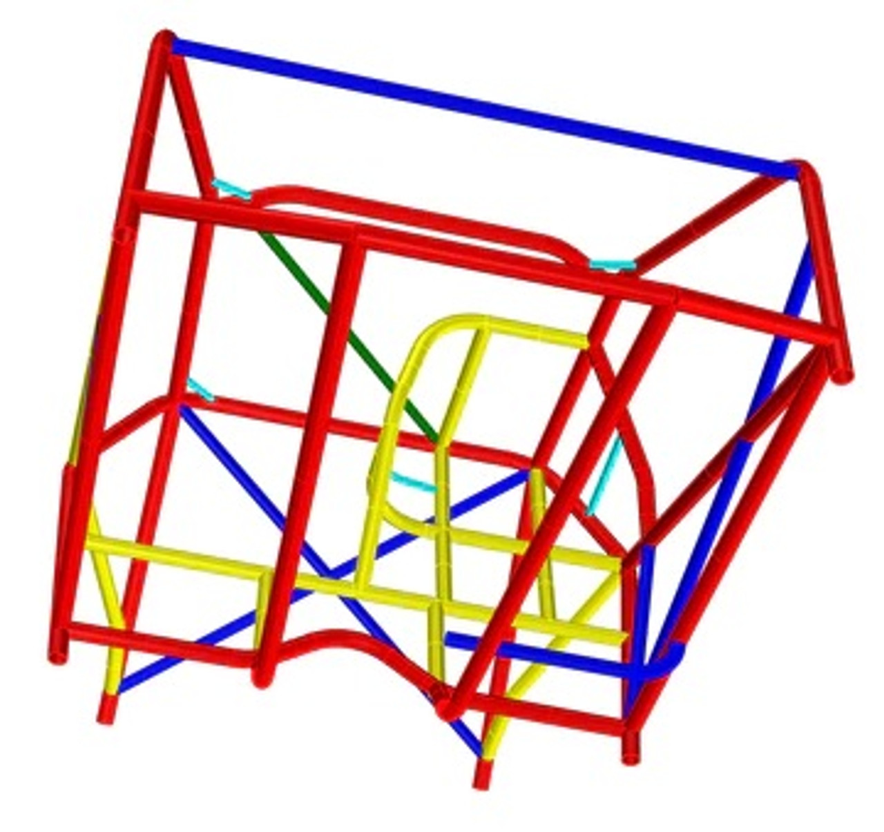 1993-2002 FBody Complete 25.5 Cert Roll Cage Kit (Hight and Tight Version)