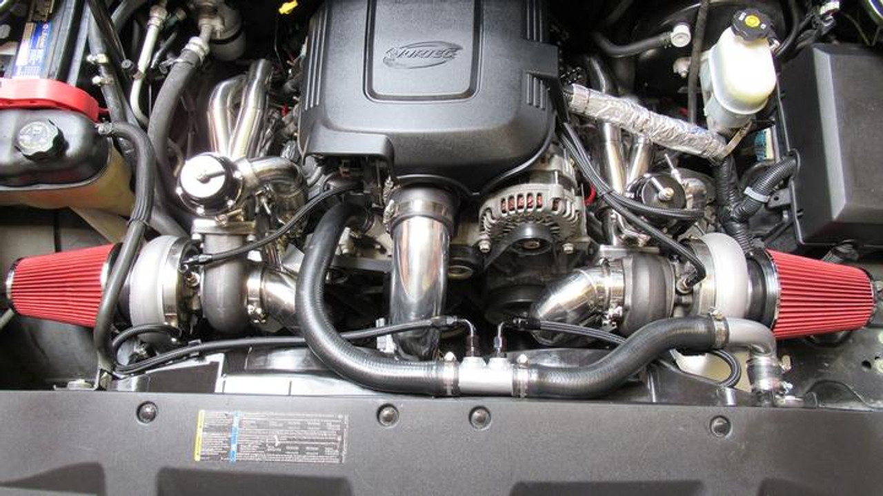 Speed Engineering 2007-2013 Silverado & Sierra Twin Turbo Kit (4.8L, 5.3L, 6.0L, 6.2L)
