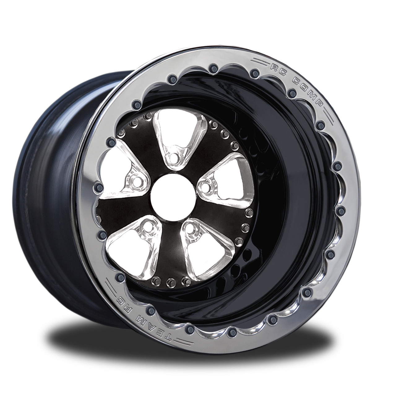 RC Components Retro Beadlock Rear Wheel