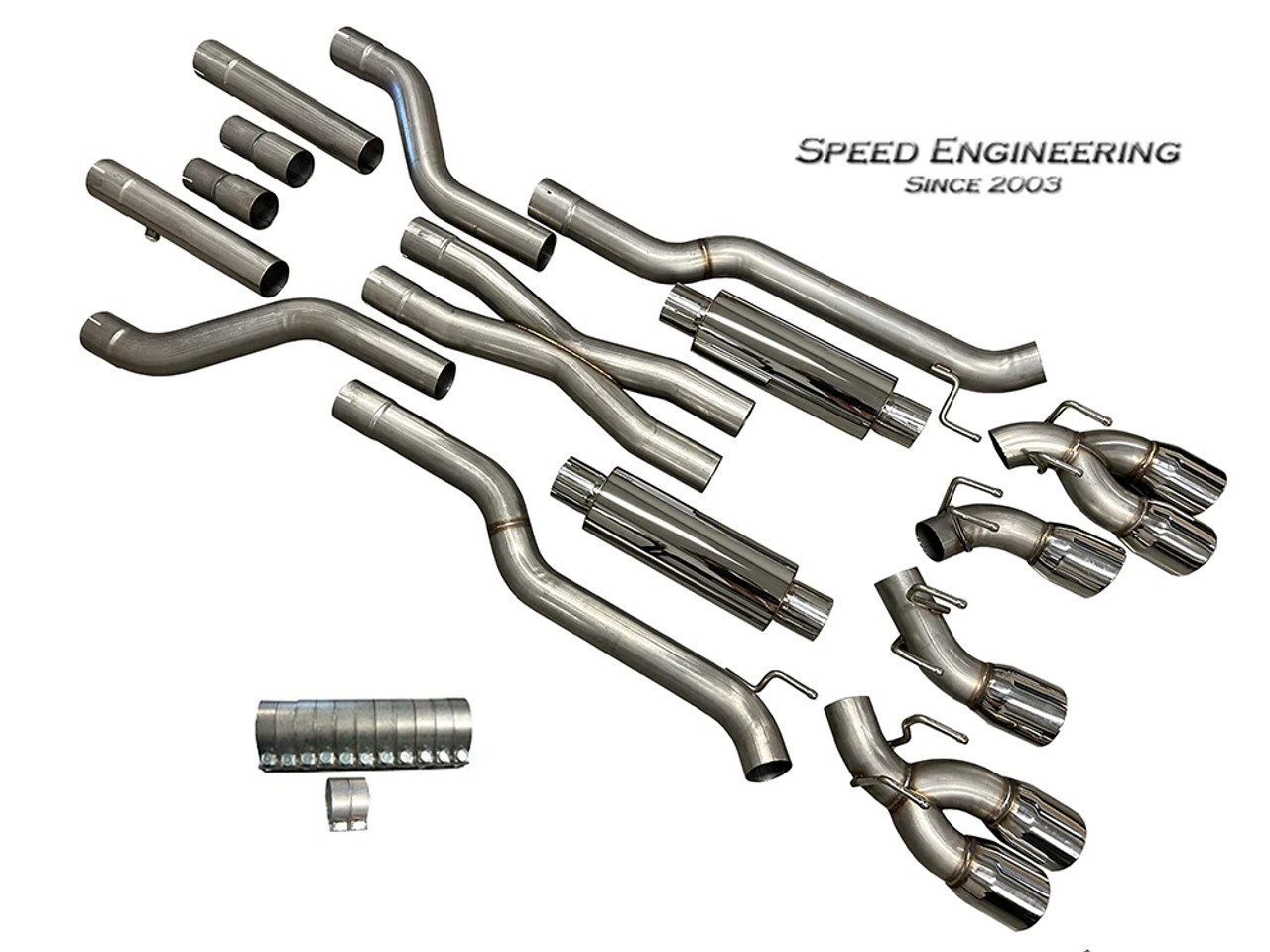 Speed Engineering Camaro 2" Longtube Headers 2010-2015 (LS3 L99 Engines)
