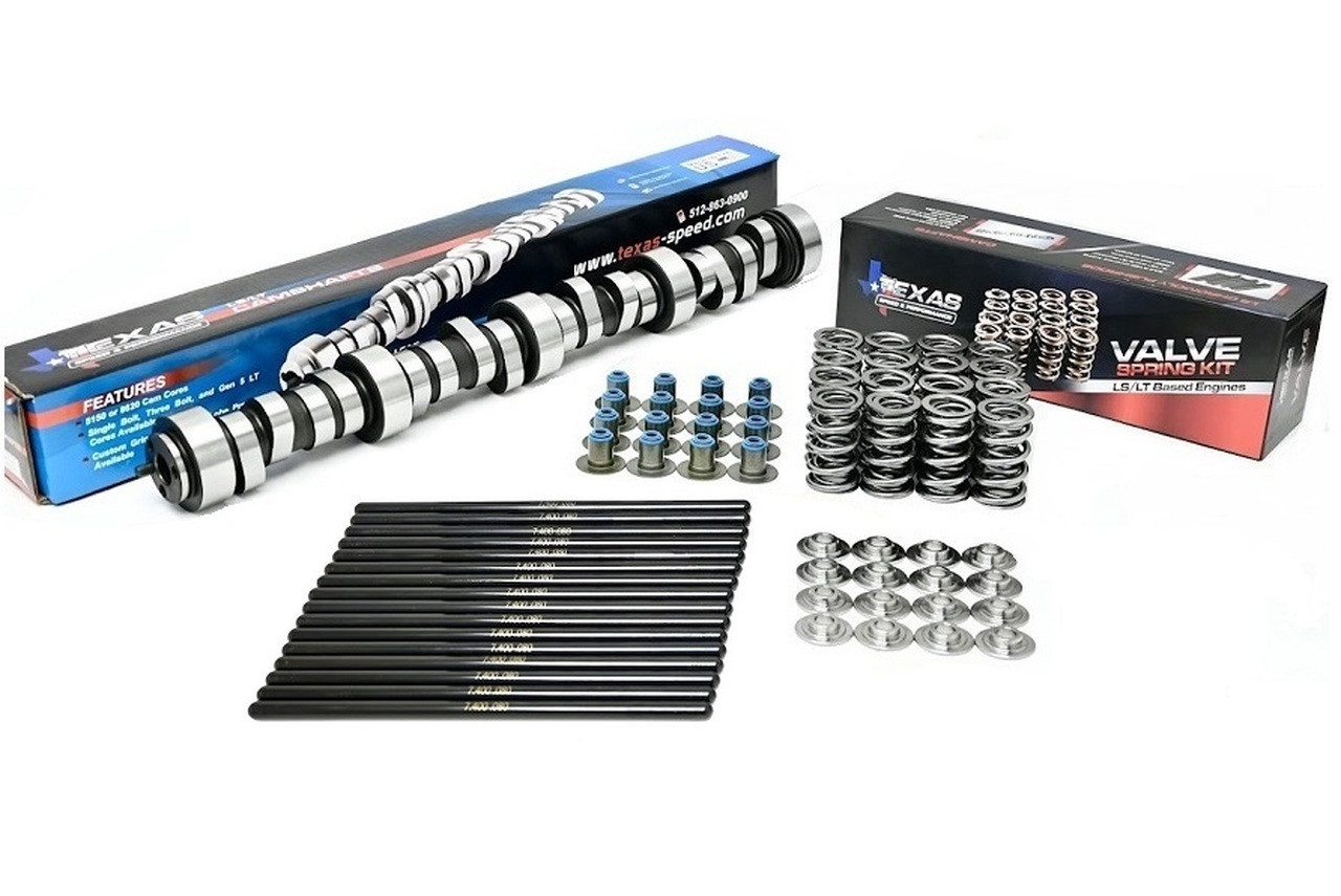 Texas Speed Honey Badger LS3 Camshaft L99 L76 L77 L96 L92 LY6 6.0L 6.2L TSP Cam Kit