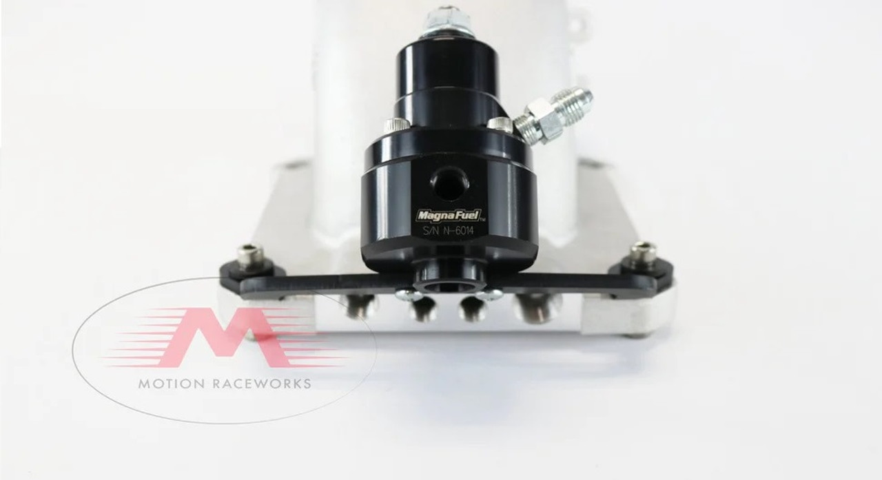 Motion Raceworks Fuel Regulator Bracket for Side/Rear Mount 4150/4500 Intake Elbow (Magnafuel)