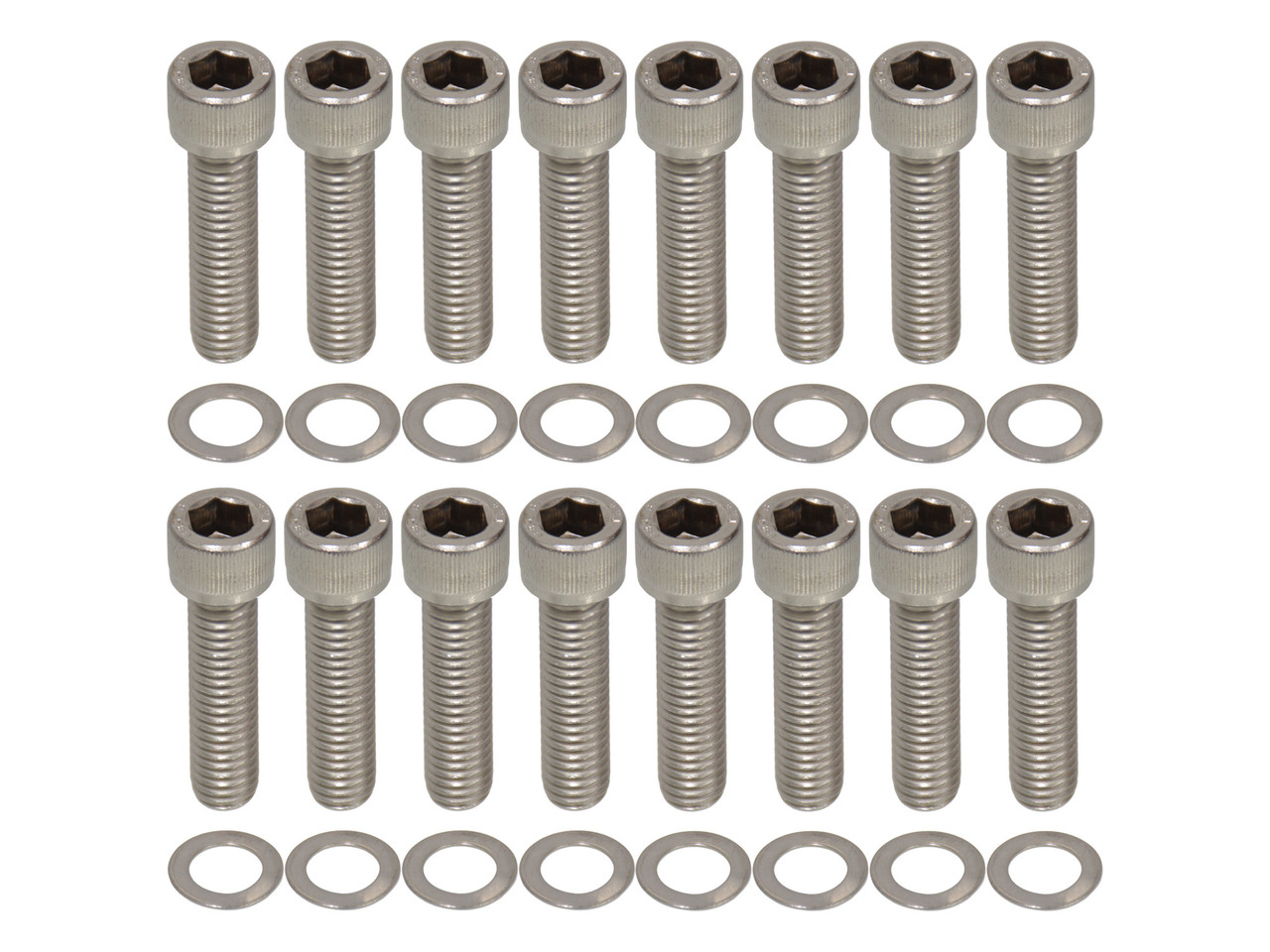 BBC INTAKE MANIFOLD BOLTS STAINLESS STEEL KIT GM 396 402 427 454 BIG BLOCK CHEVY