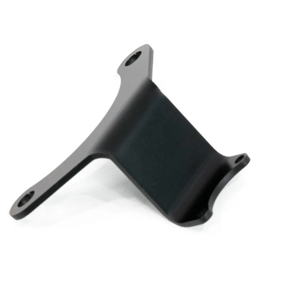 LS Timing Cover Fuel Regulator Bracket - Fits Aeromotive Large EFI Regulator, Aluminum Black Anodized