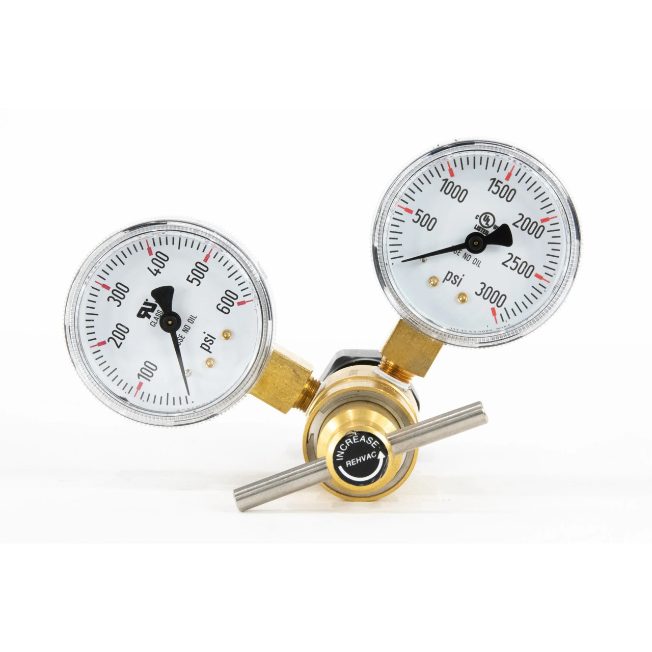 Dual Adjustable CO2 Regulator w/ Gauge 25005