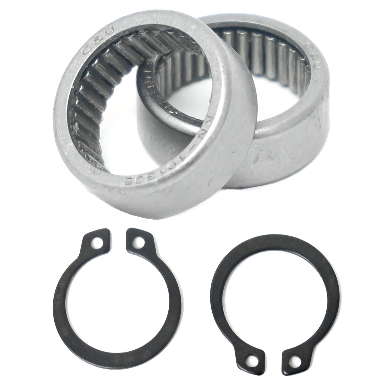 Replacement Bearing and Clip Pair for Michigan Motorsports Trunnion and Rocker Kits